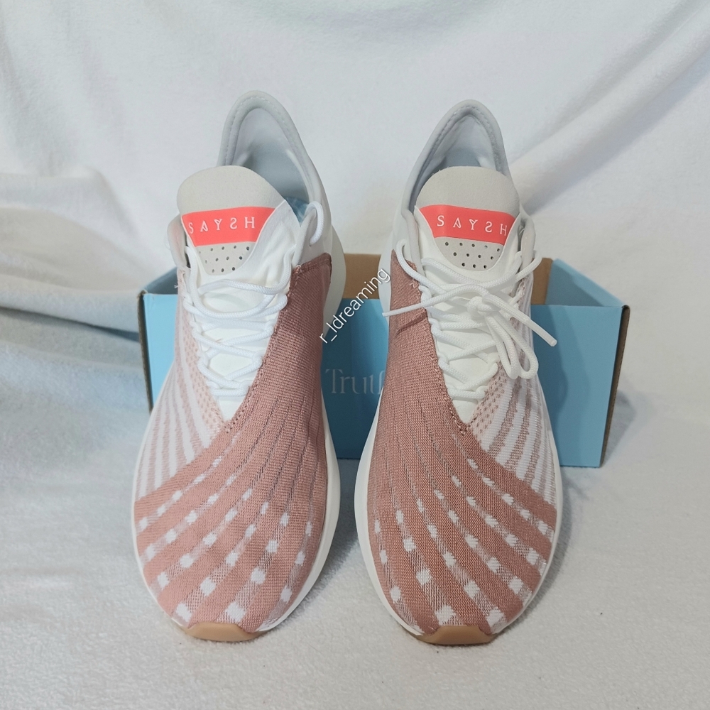 NIB Saysh One Sneakers Size 8 In Hearth Rose - *No Lid* - Picture 6 of 16